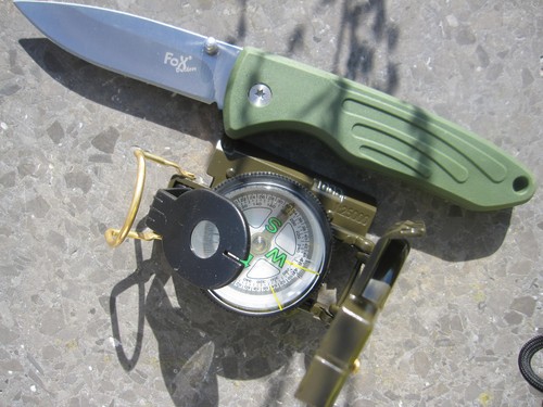 In1 taschenmesser kompass - 2, +