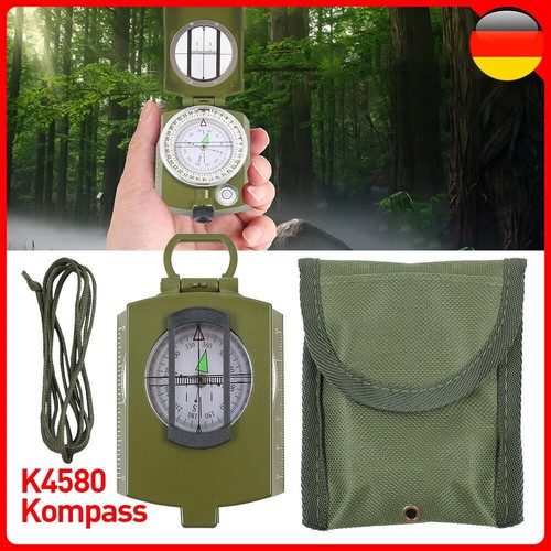 Bundeswehr kompass mit etui - kompass,