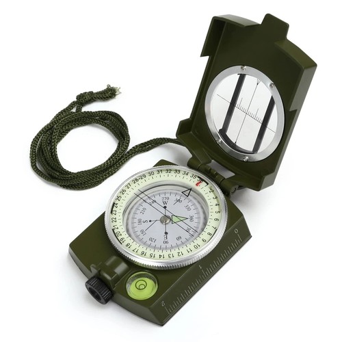 Bundeswehr kompass mit etui - kompass,